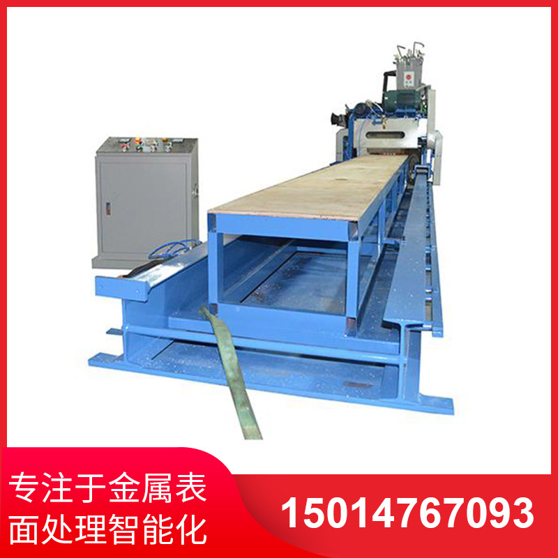 六米(mi)長(zhang)平(ping)麵抛(pao)光(guang)機